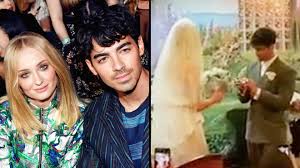 Joe jonas and sophie turner are husband and wife — again. Sophie Turner And Joe Jonas Get Married In Vegas Wedding Popbuzz