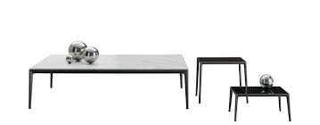 Small Table Mirto Indoor B B Italia Design By Antonio Citterio The coffee table has a beautiful glossy finish and is available in black or white, two of the most neutral, but the two most common colors and elegant.