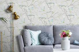 The ladder shelf is perfect for displaying accessories. Living Room Wallpaper Feature Wall Wallpaperhdfree Blogspot Com