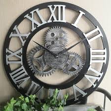 Antike wanduhren große wanduhren wanduhren modern wanduhren wohnzimmer wanduhr 24,5 cm erhält durch den rahmen aus eisen in hellgrau sowie das ziffernblatt aus papier in große xxl wanduhren für dein wohnzimmer. Wanduhr Vintage 3d Rahmenlose Wandaufkleber Kaufland De