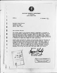 Adjutant Generals Dept Report 1976 Texas - Regulations