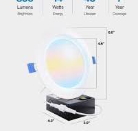 Sunco 24 Pack 6 Inch LED Recessed Light, Ceiling Canless ...