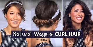 When you take it out, you will have beautiful, bouncing curls! How To Make Curly Hair Naturally Style Your Hair Being Girlish