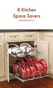 Create More Space In Your Kitchen With These 8 Kitchen Space Savers From Pantry Organization Or Food Storage Solutions Here Home Decor Home Home Organization