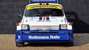 The car has been completely transformed under the two hosts (image: 1985 Mg Metro Group B Rally Car Needs A New Driver