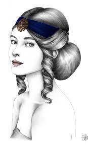 Art Cap Coiffure Dessin Art Applique Coiffure