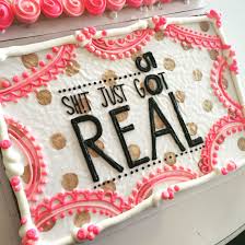 18th Birthday Cookie Cake Ideas Fiftieth Birthday Cookie Cake Pink Black And Gold By Hayleycakes And Cookies Shitjustgotreal Birthday Sheet Cakes Birthday Cakes For Women Birthday Cookies