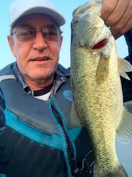 Caught largemouth and spotted bass