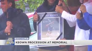 Clint Keown laid to rest