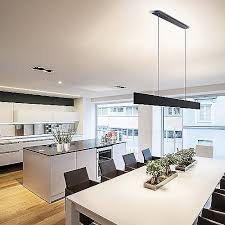 After 8 Led Linear Suspension Linear Pendant Lighting Modern Kitchen Design Dining Room Lighting