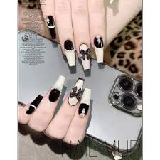 Nail trắng đen - Giá Tốt, Miễn Phí Vận Chuyển, Đủ Loại | Shopee Việt Nam