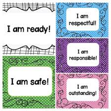 Color Clip Behavior Chart Pbis Aligned