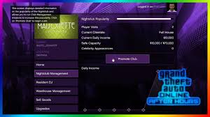 Do not post them here or advertise them, as per if you bought an office, you have to register as a ceo and you can do vip missions as a ceo. How To Run Start Your Nightclub Gta Online After Hours Dlc Youtube