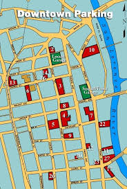 Downtown Parking Lot Facilities Map City Of Santa Cruz