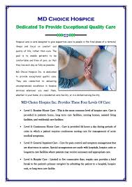 Hospice care in virginia is used when you can no longer be helped by curative treatment and are expected to live about 6 months or less if the illness runs its usual course. Dedicated To Provide Exceptional Quality Care By Md Choice Hospice Issuu