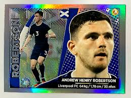 2024 UEFA EURO GERMANY 2024 Gol Sticker #032 HENRY ROBERTSON Liverpool Foil 