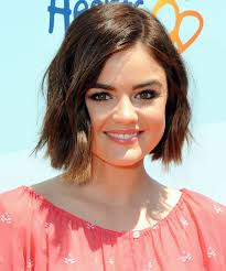 How To Get A Bob Like Lucy Hale Chin Length Hair Short Hair Styles Bobs Haircuts