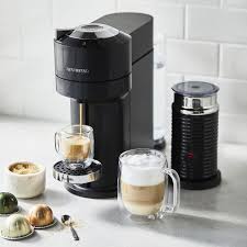 Breville produces nespresso vertou next espresso and coffee machine that makes 5 together with the nespresso aeroccino3 milk frother, it offers soft hot or cold milk froth every coffee machine includes a free welcome kit with 12 nespresso vertuo capsules. Nespresso Vertuo Next With Aeroccino 3 By Breville Sur La Table