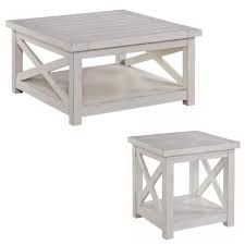 Check out our coffee & end tables selection for the very best in unique or custom, handmade pieces from our shops. White Coffee Table Sets End Table And Coffee Table With Storage Shelf For Living Room Walmart Com Walmart Com