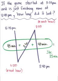 This So Worked To Help My Students Find Elapsed Time It Is The Most Compact Strategy I Have Seen We Drew The N Then Label Math Education Math Teaching Math