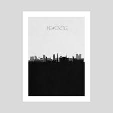 Newcastle upon tyne, tyne & wear artists and craftsmen. Newcastle Upon Tyne An Art Print By Deniz Akerman Inprnt