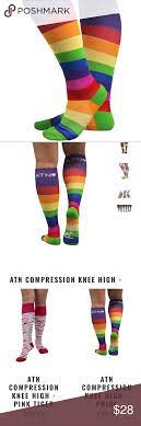 Atn Compression Socks New In Package Rainbow Pride Atn Compression Stockings Smoke Free Home These A Compression Stockings Compression Socks Rainbow Pride
