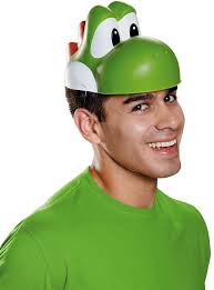 Yoshi Costume Mask for Adults