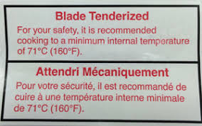 Order test, go to lab, see results! How To Cook Mechanically Tenderized Meat Safely