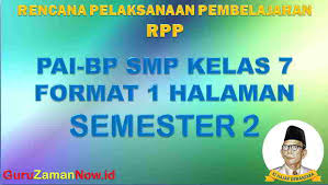 We did not find results for: Rpp 1 Lembar Pai Kelas 7 Semester 2 Revisi 2020 Guru Zaman Now
