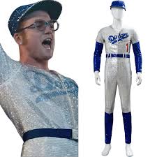 2019 Film Rocketman Elton John Dodgers Baseball Uniform Cosplay Costum Cosplaycart Fr Cosplay Costume Costume Baseball