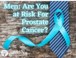 Ryan mcvay/photodisc/getty images prostate cancer is a leading cause of cancer in men, second only to skin cancer, reports the u.s. Men Are You At Risk For Prostate Cancer Maryland Oncology Hematology