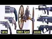 Evolution of Guns 1364 - 2020 | History of Guns, Firearms ...