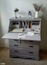 Lovely Painted Vintage Shabby Chic Bureau Desk Farrow Ball Shabby Chic Homes Shabby Chic Furniture Furniture