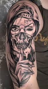 Skull Tattoos Their Different Meanings Plus Ideas Photos From bold skull tattoos to cute anchor tattoos, the options in tattoos for men are plenty! tattoo me now