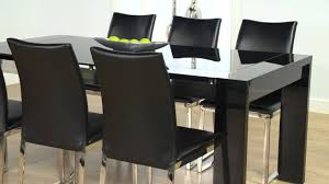 Maybe you would like to learn more about one of these? Cannes Black High Gloss Dining Table And Cologne Chairs Ofstv Youtube