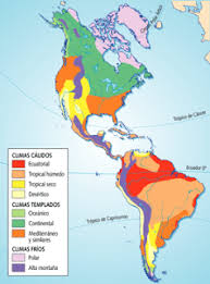 Climas De America Climas De America Climas De America Mapa De Asia Ensenanza De La Geografia