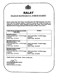 Apabila hari kelepasan jatuh pada hari kelepasan mingguan (jumaat) atau hari kelepasan yang lain, maka hari tersebut digantikan dengan hari bekerja berikutnya dan jika hari yang kemudiannya itu pula. Ralat Tarikh Penjualan Dokumen Dan Tarikh Tutup Sebutharga Mbjb Sh 139 2018 Mbjb Sh 163 2018 Portal Rasmi Majlis Bandaraya Johor Bahru Mbjb