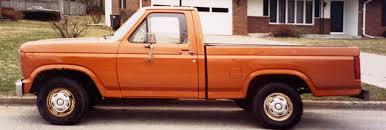 Image result for Orange 1980 Truck