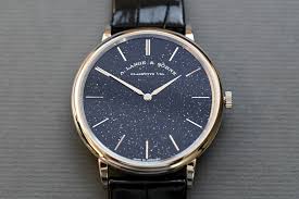 Gold smelting flux lowers smelting point: A Lange Sohne Saxonia Thin Black Gold Flux Review 2 Jpg Watchlounge