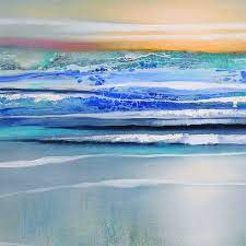 Landscape Art Abstract Painting Original Landscape Contemporary Art Southwest Fl Art Gallery South Abstract Art Landscape Modern Artwork Abstract Landscape Art