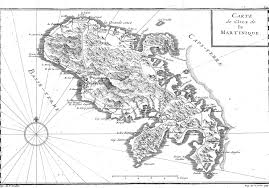 Carte Ancienne De L Isle De La Martinique Sint Eustatius St Vincent Grenadines Lesser Antilles
