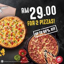 Delivery operating hours vary depending on store location. Pizza Hut Rm29 For 2 Regular Pizzas Facebook