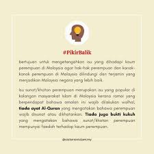 Saya tertarik untuk melihat isu ini sebagai seorang muslim. Sisters In Islam On Twitter