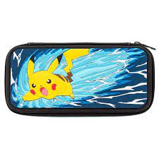 Officially licensed by the pokémon. Nintendo Switch Pokemon Pikachu Battle Deluxe Travel Case For Console And Games By Pdp 500 110 Amazon Com Au Video Games