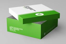 23 Shoe Box Mockup Design Templates Square More Texty Cafe Box Mockup Box Design Templates Mockup Design