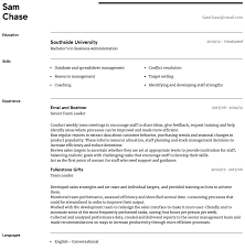 Telephone sales team leader resume examples & samples. Team Leader Resume Samples All Experience Levels Resume Com Resume Com