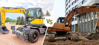 Tracked Vs Wheeled Excavator: Which One You Should Choose