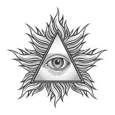 The tattoo site for freemasons! Free Vector All Seeing Eye Pyramid Symbol In The Engraving Tattoo Style Freemason And Spiritual Illuminati And Religion Triangle Magic