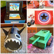 Hallmark valentines day cards for kids and mailbox for classroom exchange, pokémon (1 box, 32 valentine cards, 35 stickers, 1 teacher card) 4.8 out of 5 stars 524 $9.99 $ 9. Awesome Valentine Card Boxes Boys Will Love Crafty Morning