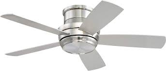 Ceiling hugger fans with lights and remote. Craftmade Flush Mount Ceiling Fan With Led Light And Remote Tmph44ob5 Tempo 44 Inch Oiled Bronze Hugger Fan Ceiling Fan Light Kits Tools Home Improvement Fcteutonia05 De